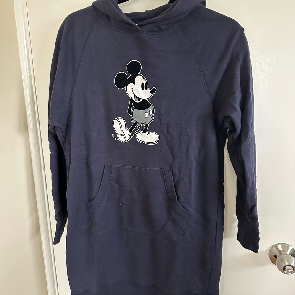 Uniqlo long sweatshirt  in navy